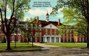 Illinois Champaign-Urbana Illini Union Building University Of Illinois 1943 C...