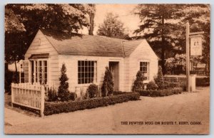 The Pewter Mug Restaurant Kent Connecticut Dinners Home RPPC Real Photo Postcard