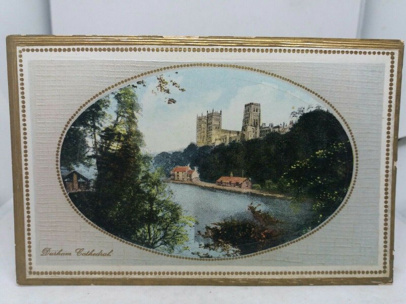 6x Vintage Durham Cathedral Standard Size Postcards