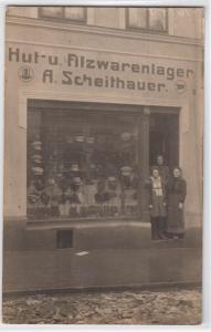 Hut-u-Filzwareniager - A. Scheithauer - Hat Store