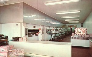 Vintage Postcard Visit The Home Of Old Fashion Fruit Cake Claxton Bakery Georgia