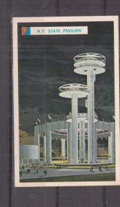 NEW YORK WORLD'S FAIR, STATE PAVILION, 1964 Promotional Card, QANTAS, AUSTRALIA