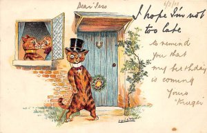 Publisher P.M. Co Start off Series No 4349 Artist Louis Wain 1903 