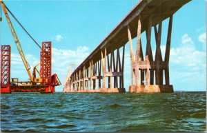 postcard - Bridge over Lake Maracaibo , Venezuela