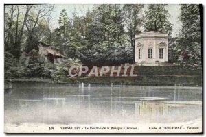Old Postcard Versailles Pavilion music at Trianon