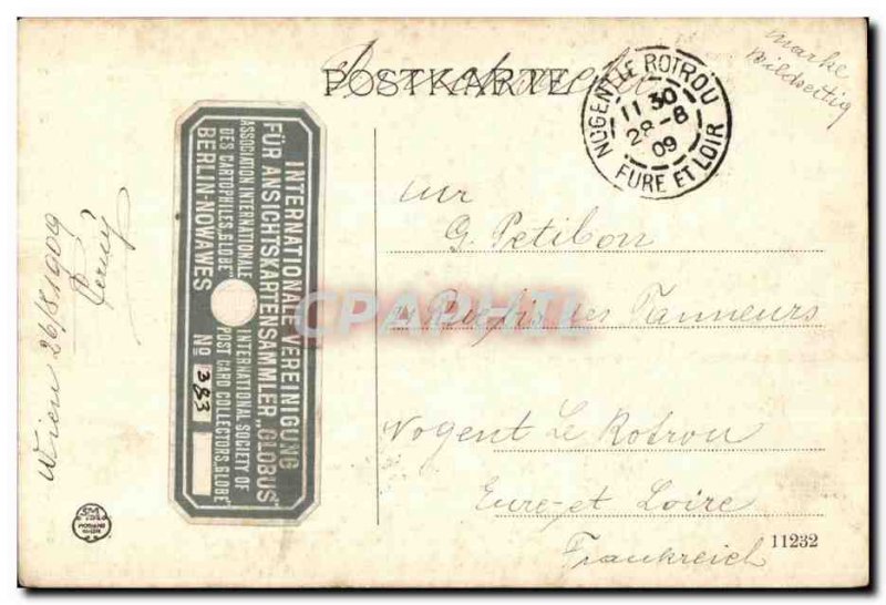 Old Postcard Wien Votivkirche