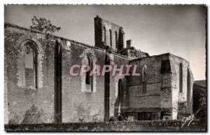 Old Postcard Doue Dontaine the Ruins of & # 39eglise Collegiate Saint Denis