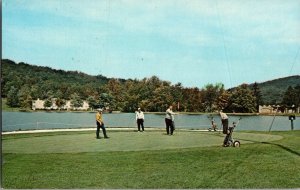 Golf Course at Fort Richie Maryland & Mountain Lake Royer Vintage Postcard KJ1