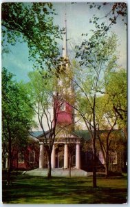 Postcard - Memorial Church At Harvard University - Cambridge, Massachusetts