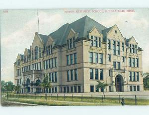 Divided-Back HIGH SCHOOL Minneapolis Minnesota MN k0555