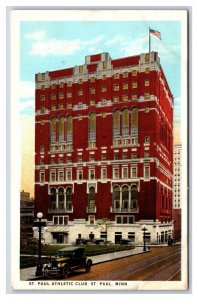 Athletic Club Building St Paul Minnesota MN UNP WB Postcard W6