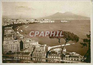 Modern Postcard Panorama Napoli