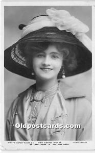 Miss Gertie Millar As Mary Gibbs in Our Miss Gibbs Theater Actress 1909 