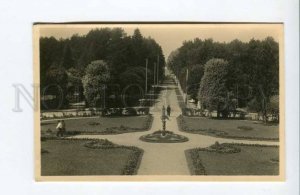 424301 ESTONIA NARVA park photo RPPC