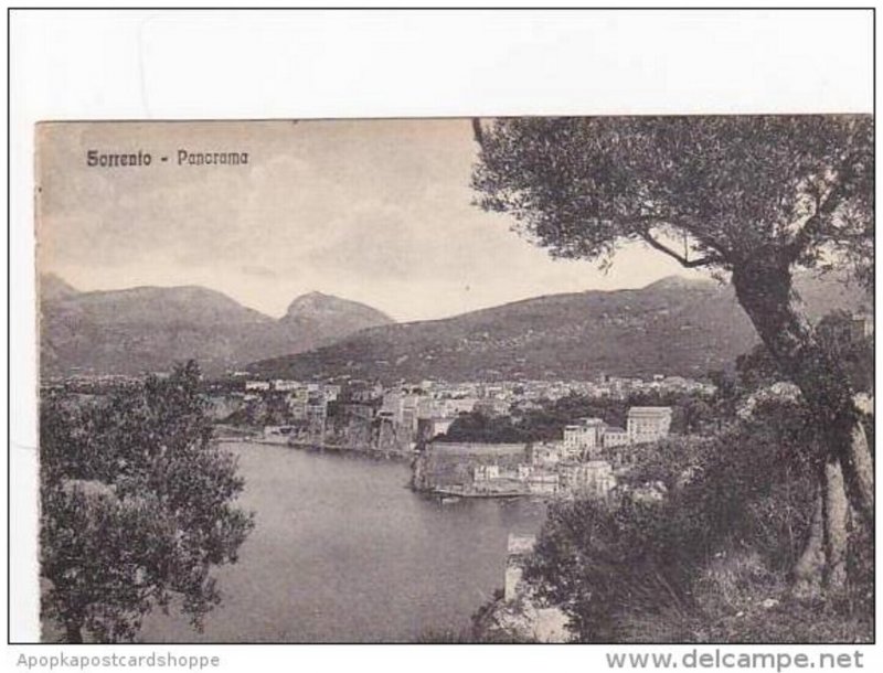 Italy Sorrento Panorama View