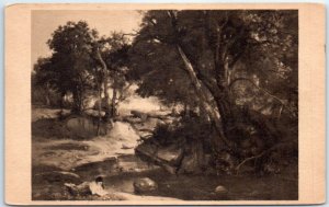 Postcard - Forest Of Fontainebleau By Corot - Fontainebleau, France