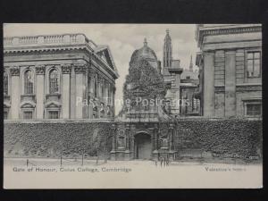 Cambridge: Caius College, Gate of Honour c1903 by Valentine's No.6120