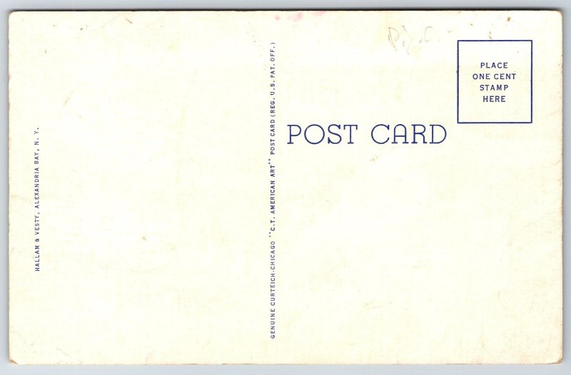 Canada~Needles @ Thousand Islands & St Lawrence River~Vintage Postcard