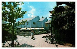 Postcard RESTAURANT SCENE Nantucket Massachusetts MA AS5370