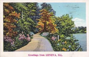 Illinois Greetings From Geneva 1933