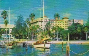 Florida Saint Petersburg Saint Petersburg Yacht Basin The Sunshine City 1959