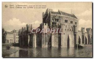 Old Postcard Ghent Gravensteen Castle of the Counts