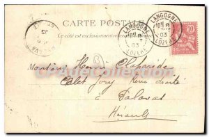 Old Postcard Royat Ruins of Roman Baths