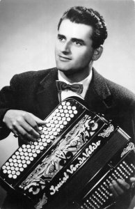 Leon Varlet virtuose accordianist professor and composer real photo pc ZA440813