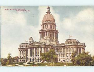 Divided-Back POSTCARD FROM Springfield Illinois IL HM6784