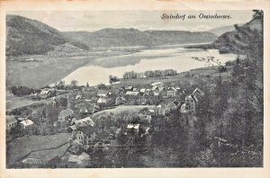 STEINDORF am OSSIACHERSEE AUSTRIA~GESAMTANSICHT-TOTALANSICHT~1930 PHOTO POSTCARD