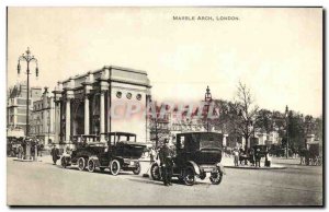 Old Postcard London Marble Arch