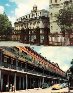 NEW ORLEANS, LA Louisiana  CABILDO & PONTALBA BUILDING  *Two* c1950's Postcards