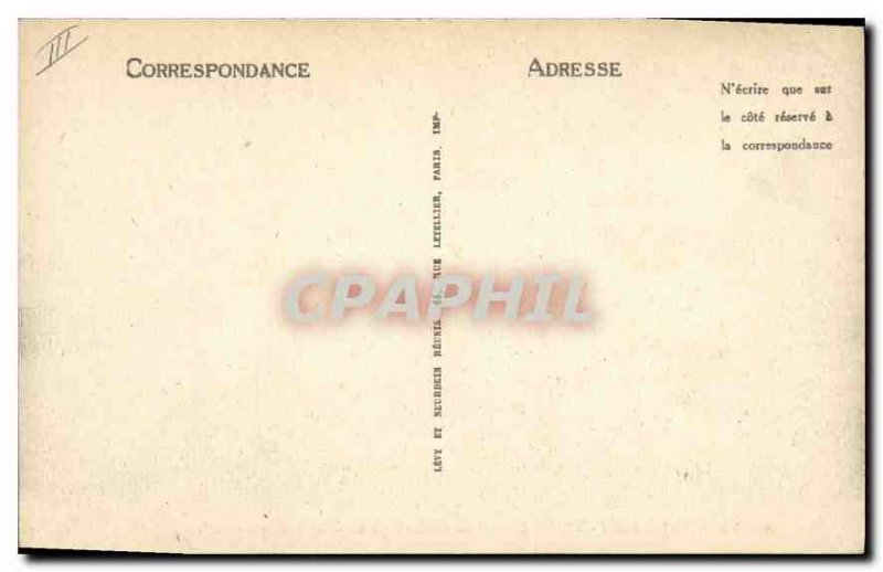 Old Postcard Mont Saint Michel General View from the Dam Train