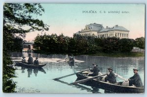 Czech Republic Postcard C.K. Teacher's Constitution of Policka 1909