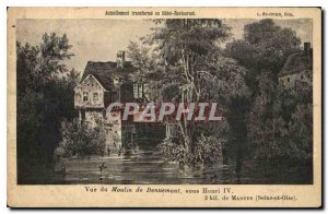 Postcard Old Mill Dennemont