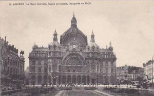 Belgium Anvers La Gare Centrale facade principale