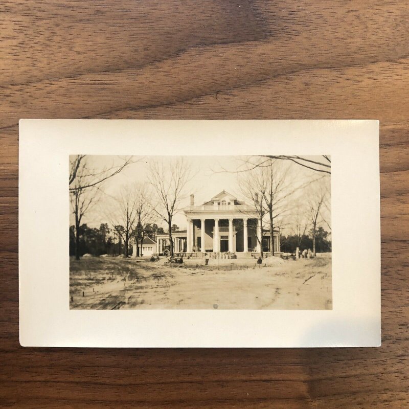 RPPC Baltimore MD Howard Park - RARE - MANSION - VINTAGE - PHOTO - POSTCARD