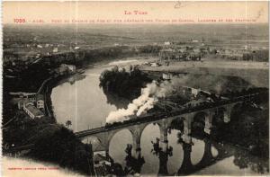 CPA ALBI - Pont du Chemin de Fer et Vue générale (477559)