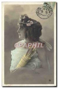 Old Postcard Shooting has the & # 39arc Woman