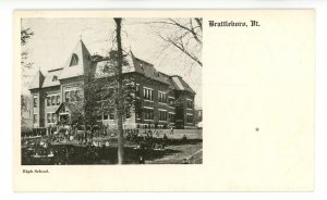 VT - Brattleboro. High School