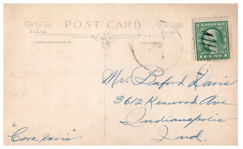 Vintage Christmas Postcard Wise Men Star Shepherds Scene Embossed 1910s