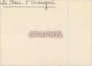 Postcard Modern Park Orangery Versailles