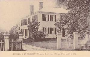 Home of Ralph Waldo Emerson - Concord MA, Massachusetts