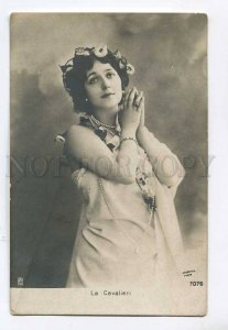 3050123 CAVALIERI Italian Opera Star GERSCHEL Photo RPPC 1902 y