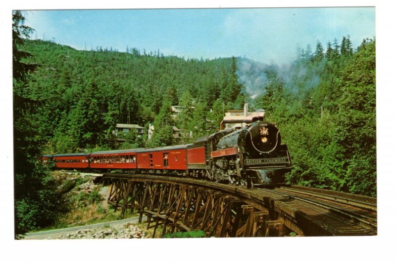 Royal Hudson Railway Train, Near Horseshoe Bay, British Columbia