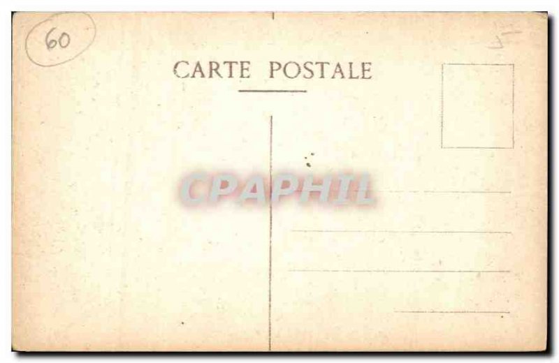 Old Postcard Chateau de Pierrefonds