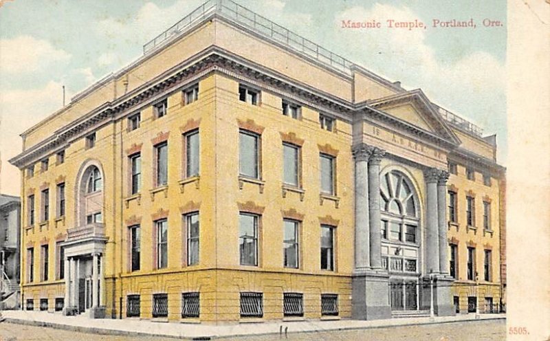 Masonic Temple Portland OR