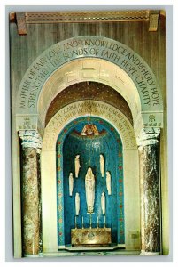 Vintage 1970 Postcard Chapel National Shrine Immaculate Conception Washington DC