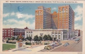 Rodney Square Showing Public Library And Delaware Trust Building Wilmington D...