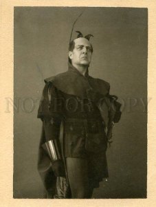 130686 BOSSE Italian OPERA SINGER Mephisto Old RARE REAL PHOTO